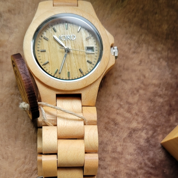 JORD UNISEX Handcrafted Wood Watch NWT - Picture 7 of 16